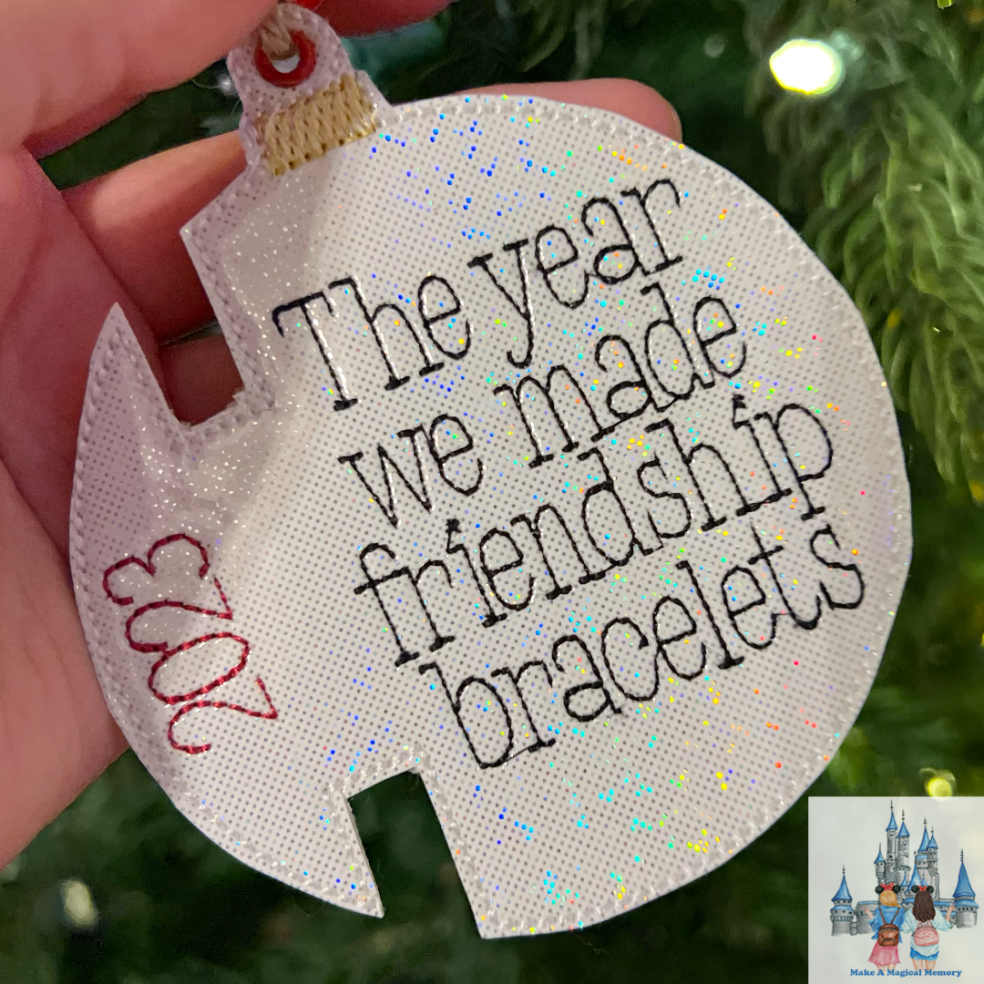 Friendship Bracelet Ornament