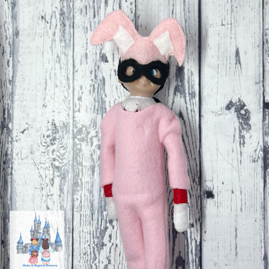 Ralphie Bunny Suit Elf Costume