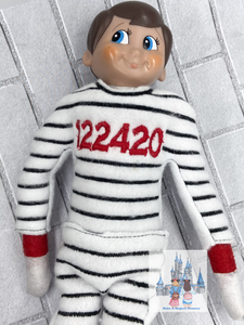 Prisoner Elf Costume