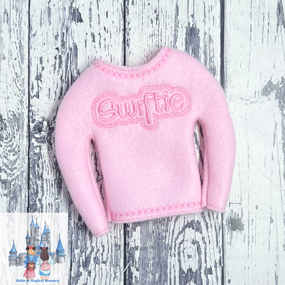 Doll Style Swiftie Elf Sweater