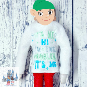 Hi Its Me Elf Sweater