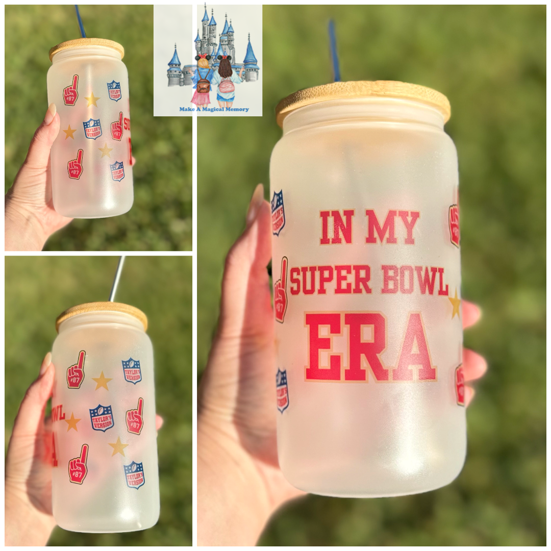 IN MY SUPER BOWL ERA 16oz Glass Can