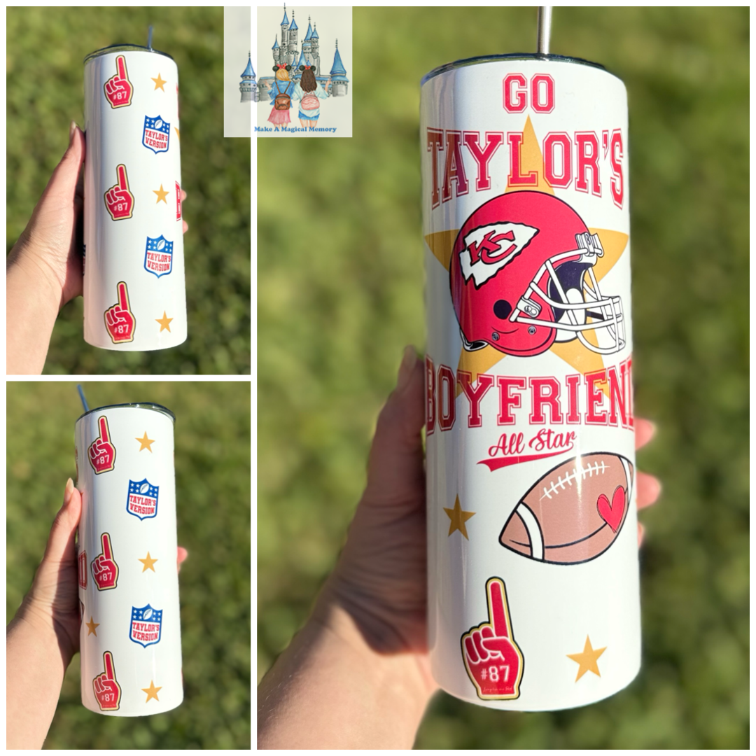 “Go Taylors Boyfriend” Insulated 20oz Tumbler