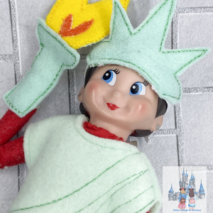 Statue of Liberty Elf Costume