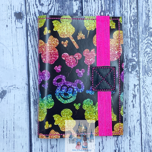 Passport/Vax Card Holder (Glitter Snacks)
