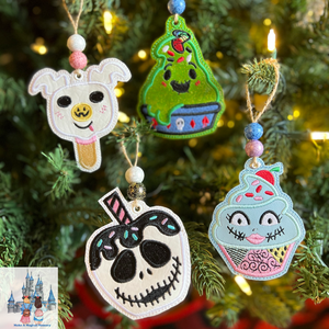 Sweet Treat ALL 11 w/Beads Ornaments