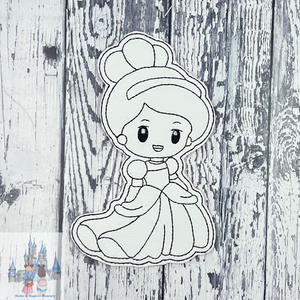 Midnight Princess Coloring Doll