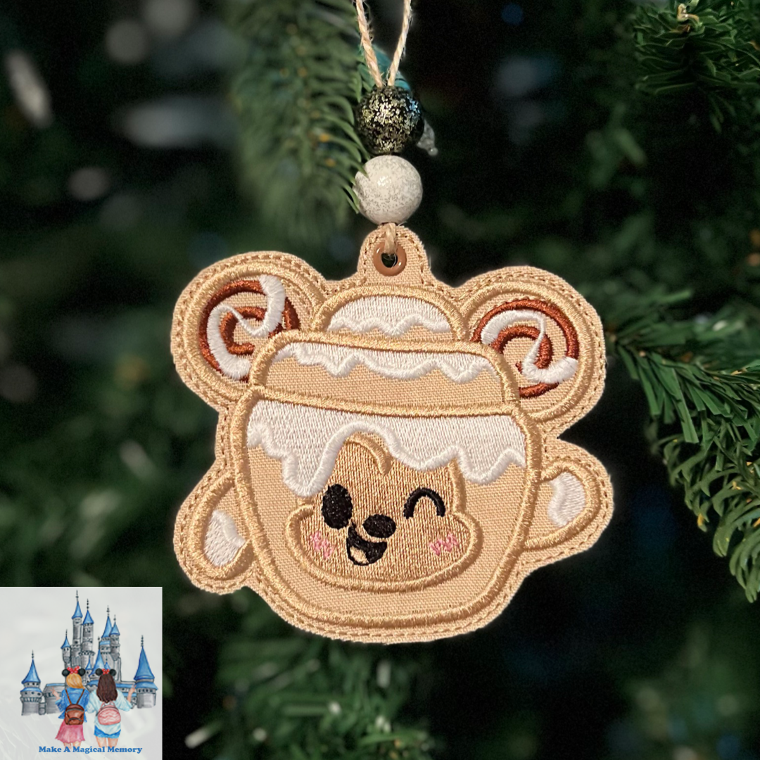 Sweet Treat Mr Mouse w/Beads Ornament